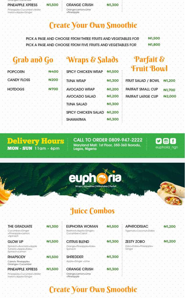 euphoria flyer