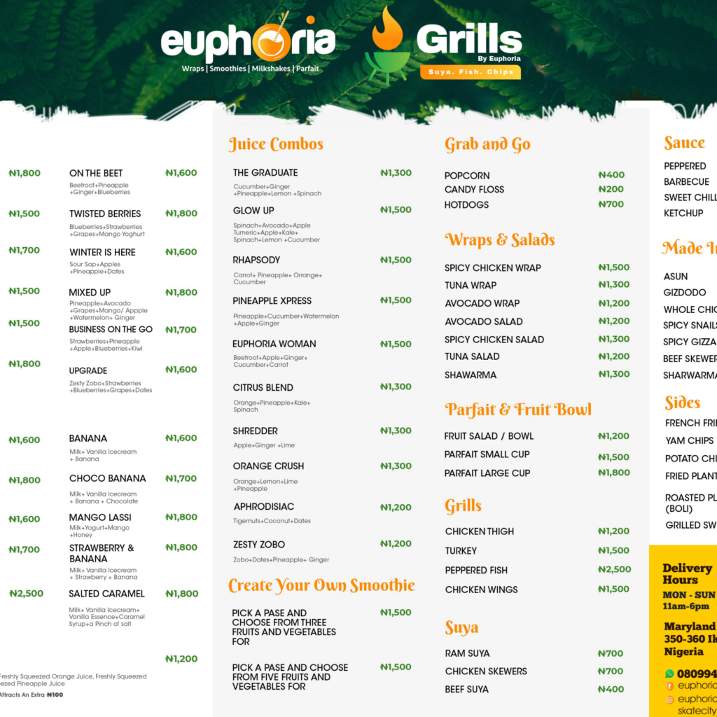 euphoria trifold